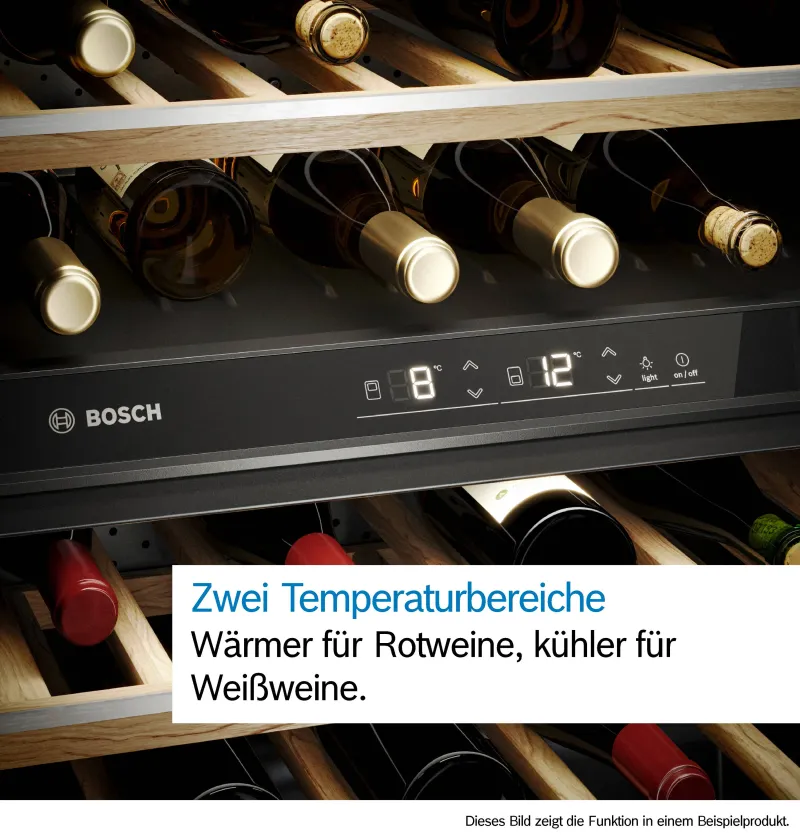 Bosch Serie 6 KUW21AHG0 wine cooler — view 2