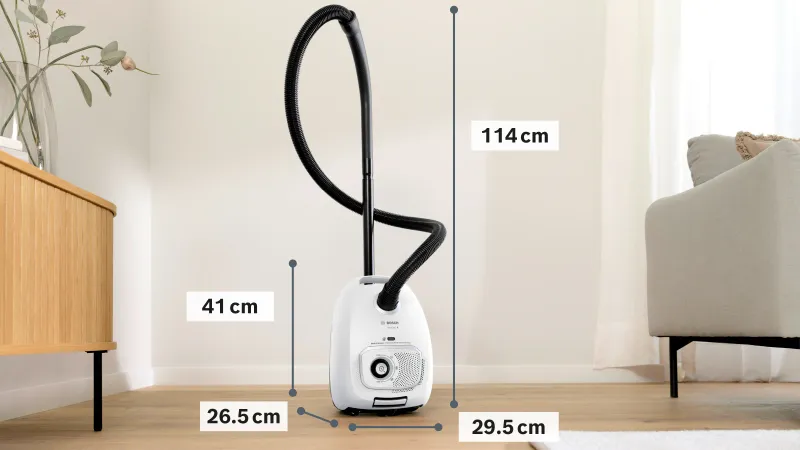 Bosch Serie 4 (bagged) vacuum cleaner — view 5