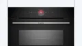 Bosch Serie 8 Einbau-Kompaktbackofen mit Mikrowellenfunktion CMG7241B1 oven thumbnail 2