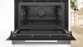 Bosch Serie 8 Einbau-Kompaktbackofen mit Mikrowellenfunktion CMG7241B1 oven thumbnail 3