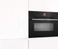 Bosch Serie 8 Einbau-Kompaktbackofen mit Mikrowellenfunktion CMG7241B1 oven thumbnail 1