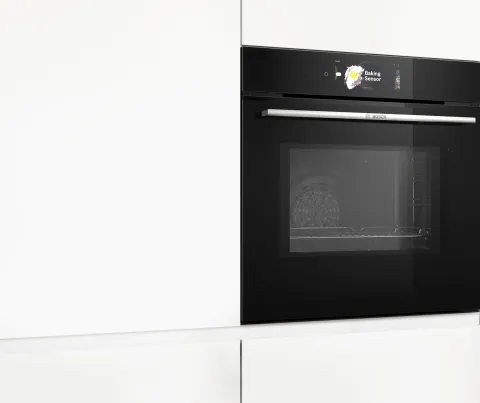 Bosch Serie 8 Einbau-Backofen mit Mikrowellenfunktion HMG778NB1 oven