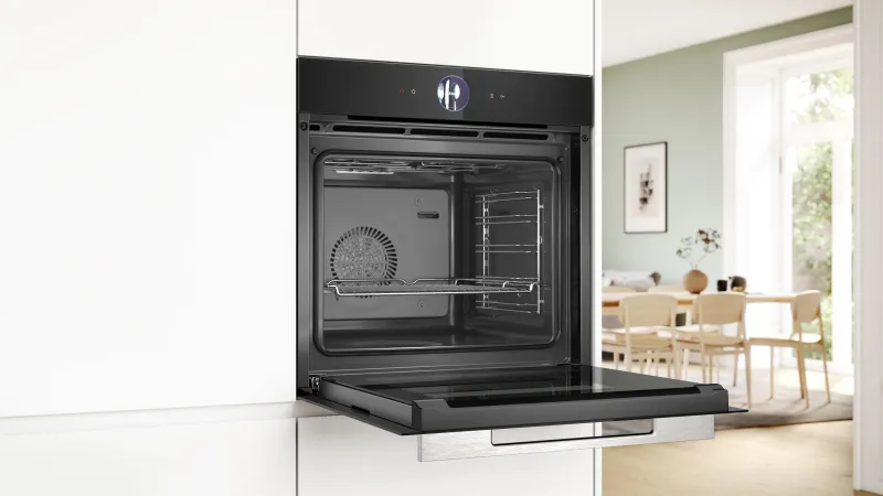 Bosch Serie 8 Einbau-Dampfbackofen HSG7364B1 oven — view 4