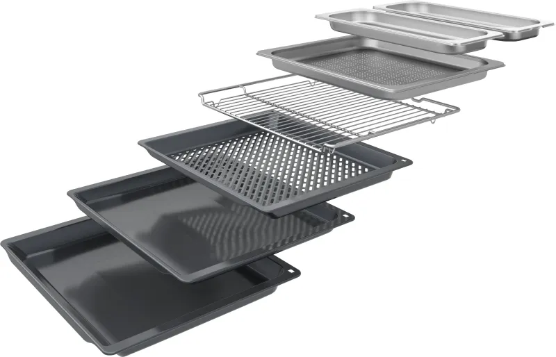 Bosch Serie 8 Einbau-Dampfbackofen HSG7584B1 oven — view 5