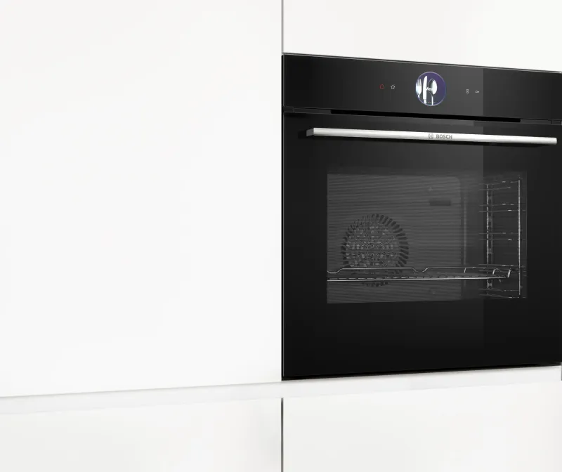 Bosch Serie 8 Einbau-Dampfbackofen HSG7364B1 oven — view 1