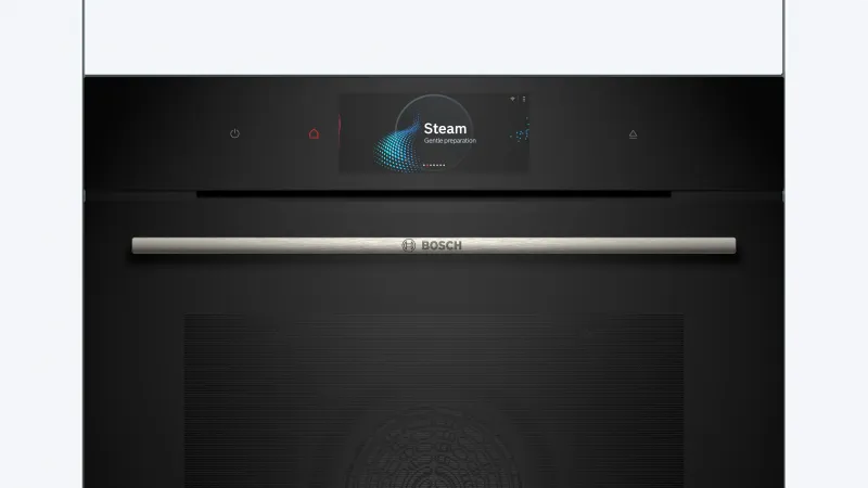 Bosch Serie 8 Einbau-Dampfbackofen HSG7584B1 oven — view 2