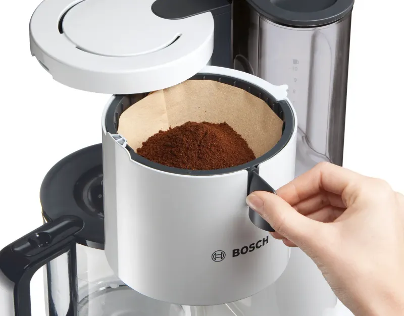 Bosch Styline TKA8011 (Weiß) coffee machine — view 3