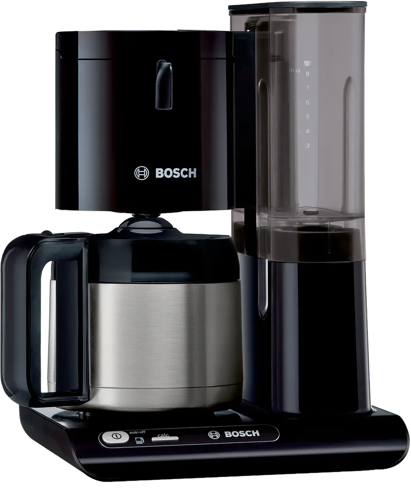 Bosch Styline TKA8A053 (Schwarz) coffee machine — view 1