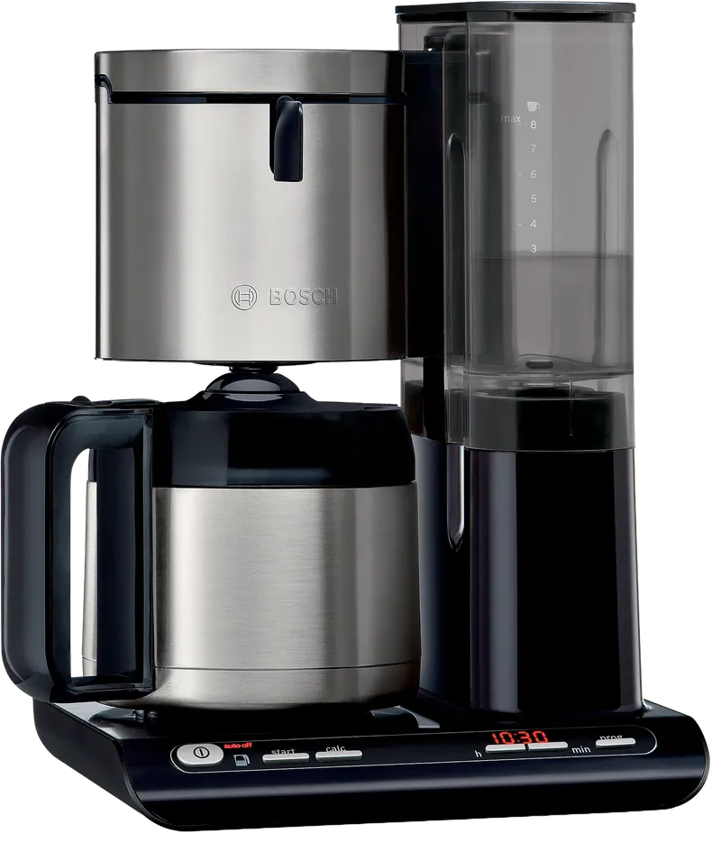Bosch Styline TKA8A683 (Schwarz, Edelstahlfilter) coffee machine — view 1