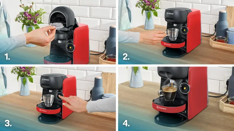 Bosch TASSIMO FINESSE friendly TAS163E coffee machine — view 4