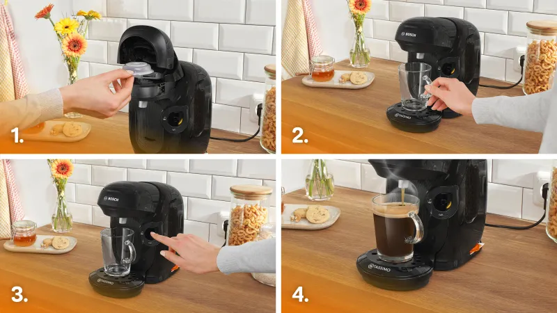 Bosch TASSIMO STYLE friendly TAS112E coffee machine — view 3