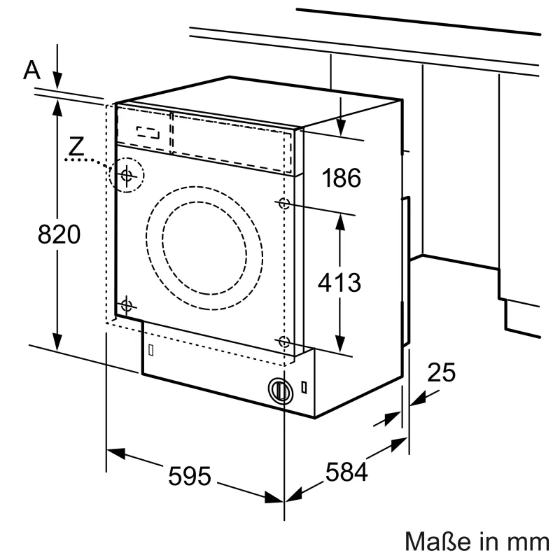 Bosch Serie 6 WKD28543 washer-dryer — view 4