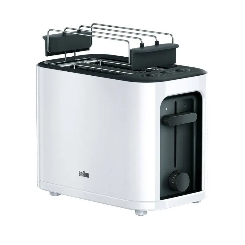 Braun PurEase Toaster HT 3010 Weiß toaster — view 2