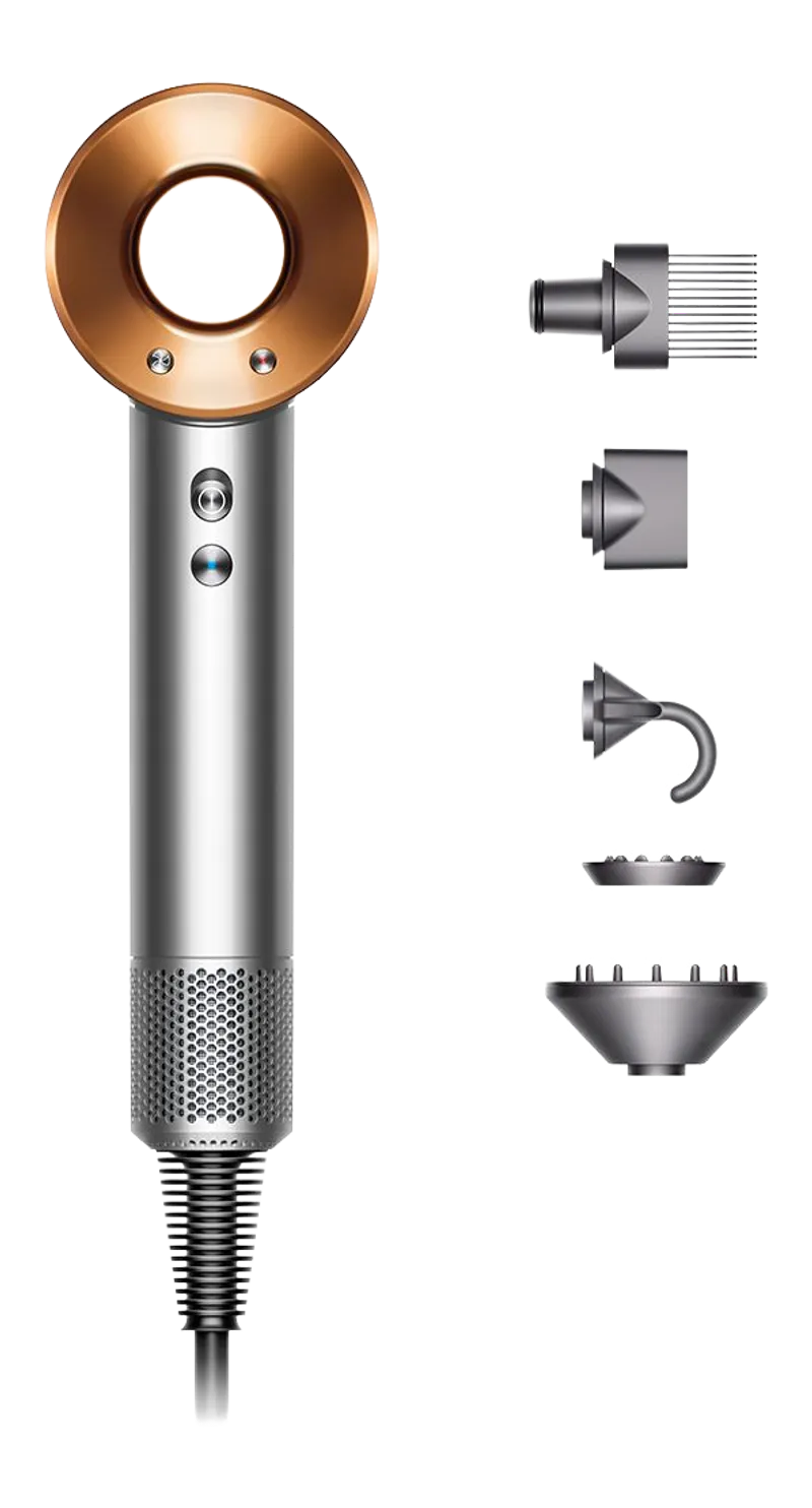 Dyson Supersonic HD07 Nickel/Kupfer hair dryer — view 1