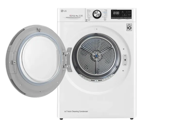 LG FDV909W (Dual Inverter HeatPump, Eco Hybrid) tumble dryer — view 2