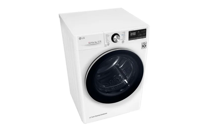 LG FDV909W (Dual Inverter HeatPump, Eco Hybrid) tumble dryer — view 3