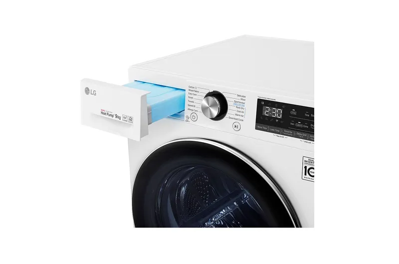LG FDV909W (Dual Inverter HeatPump, Eco Hybrid) tumble dryer — view 5