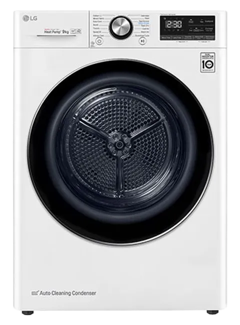 LG FDV909W (Dual Inverter HeatPump, Eco Hybrid) tumble dryer