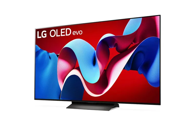 LG OLED evo C4 (OLED65C43LA, 2024) television — view 2