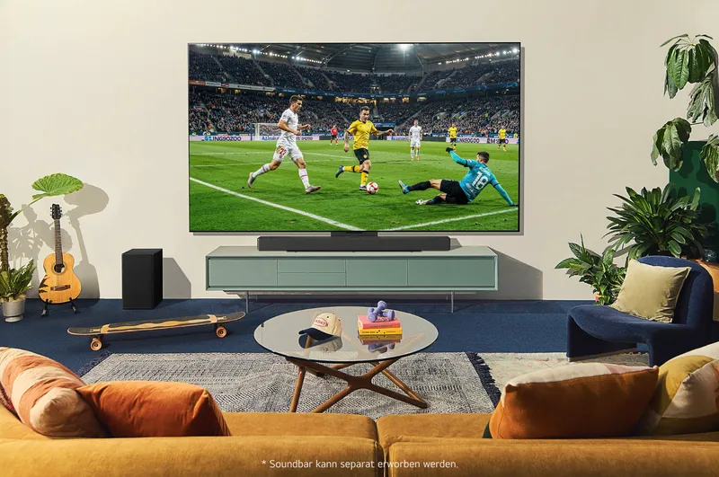 LG OLED evo C4 (OLED65C43LA, 2024) television — view 4