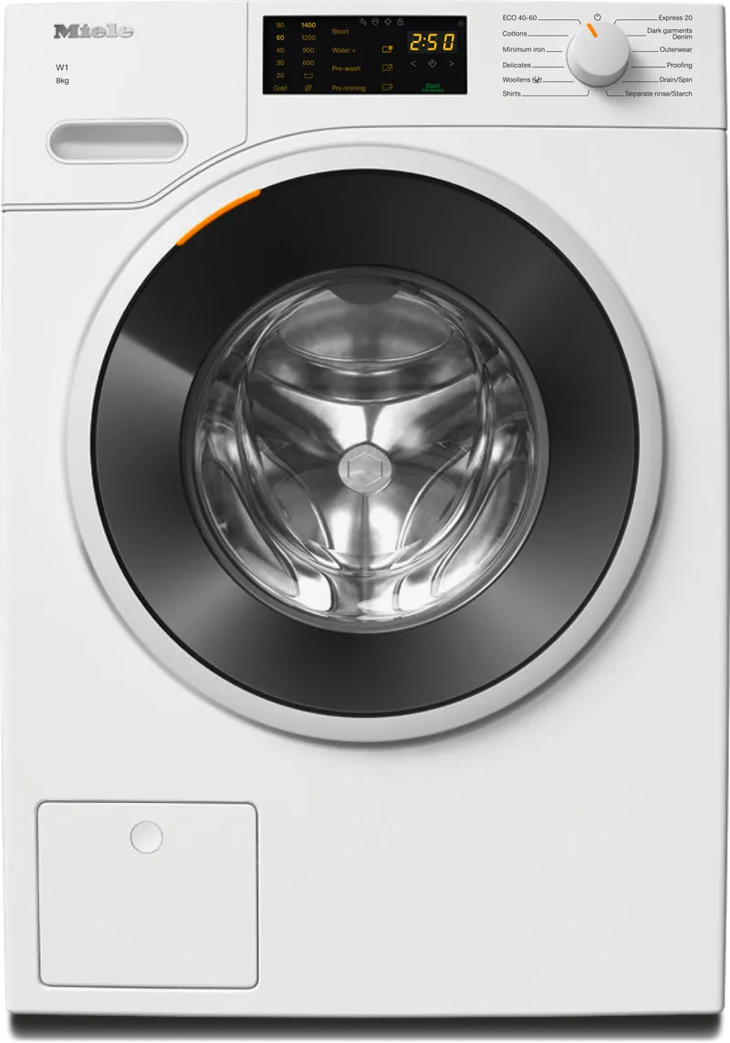 Miele WWD 020 WCS (W1 front-loader, 8kg) washing machine — view 1