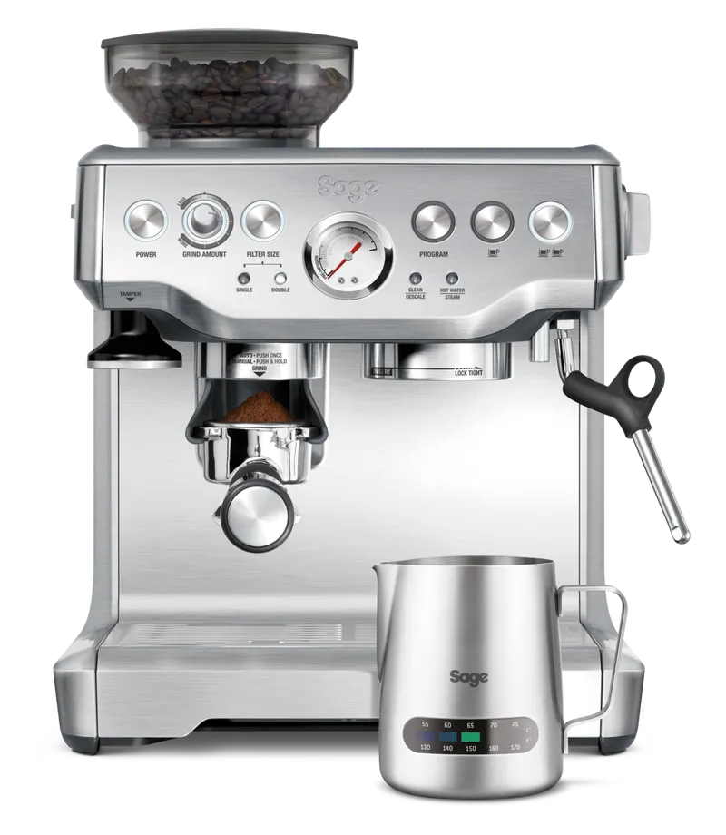 Sage Appliances Barista Express BES875 coffee machine — view 1