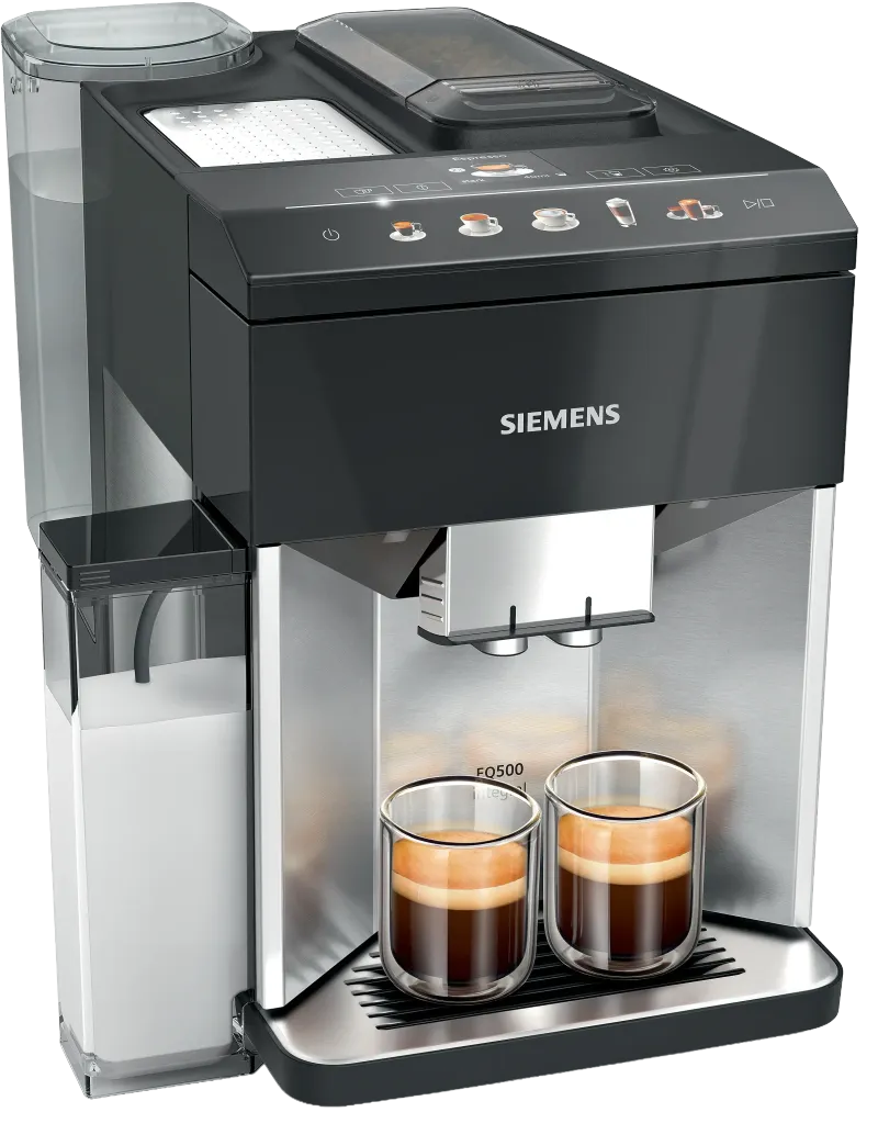 Siemens EQ500 integral TQ517D03 coffee machine — view 1