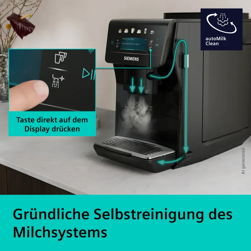 Siemens EQ600 iAroma TP601E09 coffee machine — view 5