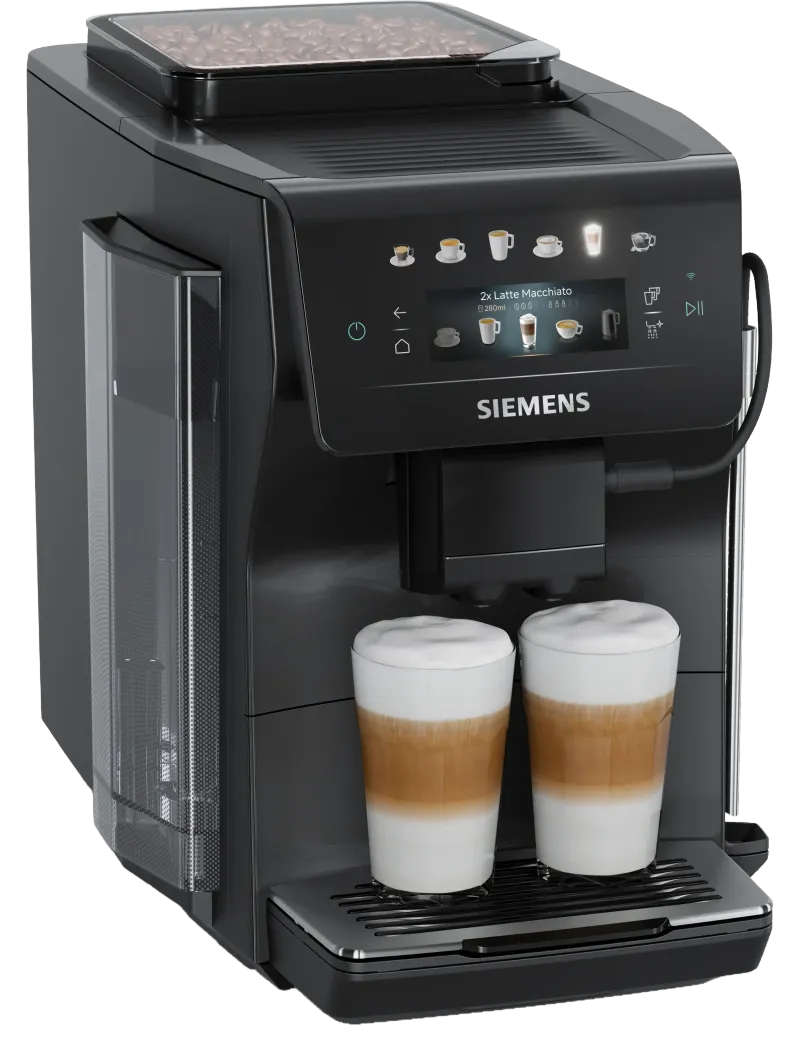 Siemens EQ600 iAroma TP601E09 coffee machine — view 1