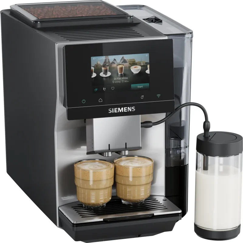 Siemens EQ700 iAroma TP7X5BM7 coffee machine — view 1