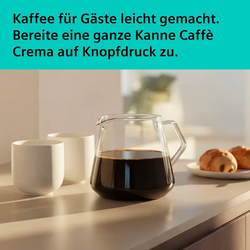 Siemens EQ900 iAroma TQ923E43 coffee machine — view 2