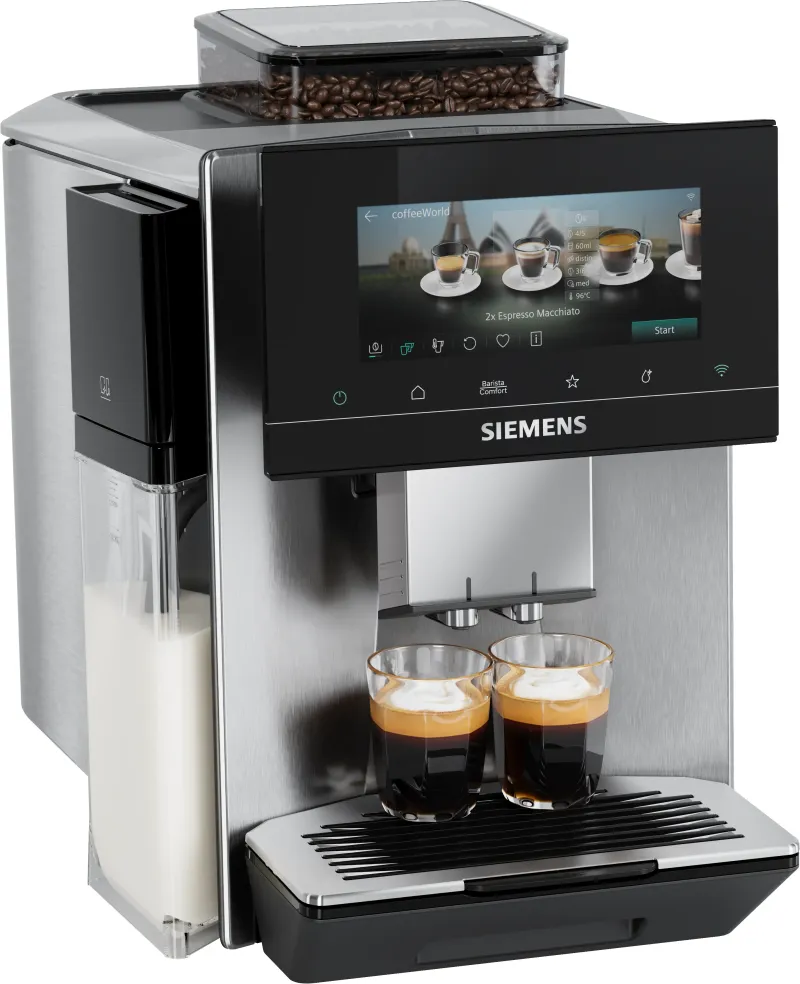 Siemens EQ900 plus iAroma TQ923EZ3 coffee machine — view 1