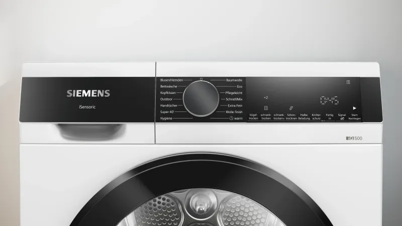 Siemens iQ500 WQ33G2D41 tumble dryer — view 2