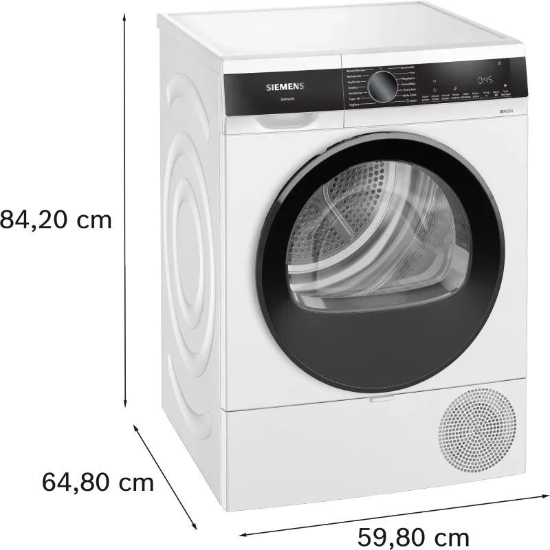 Siemens iQ500 WQ33G2D41 tumble dryer — view 5