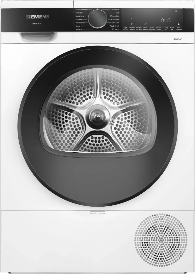 Siemens iQ500 WQ33G2D41 tumble dryer — view 1