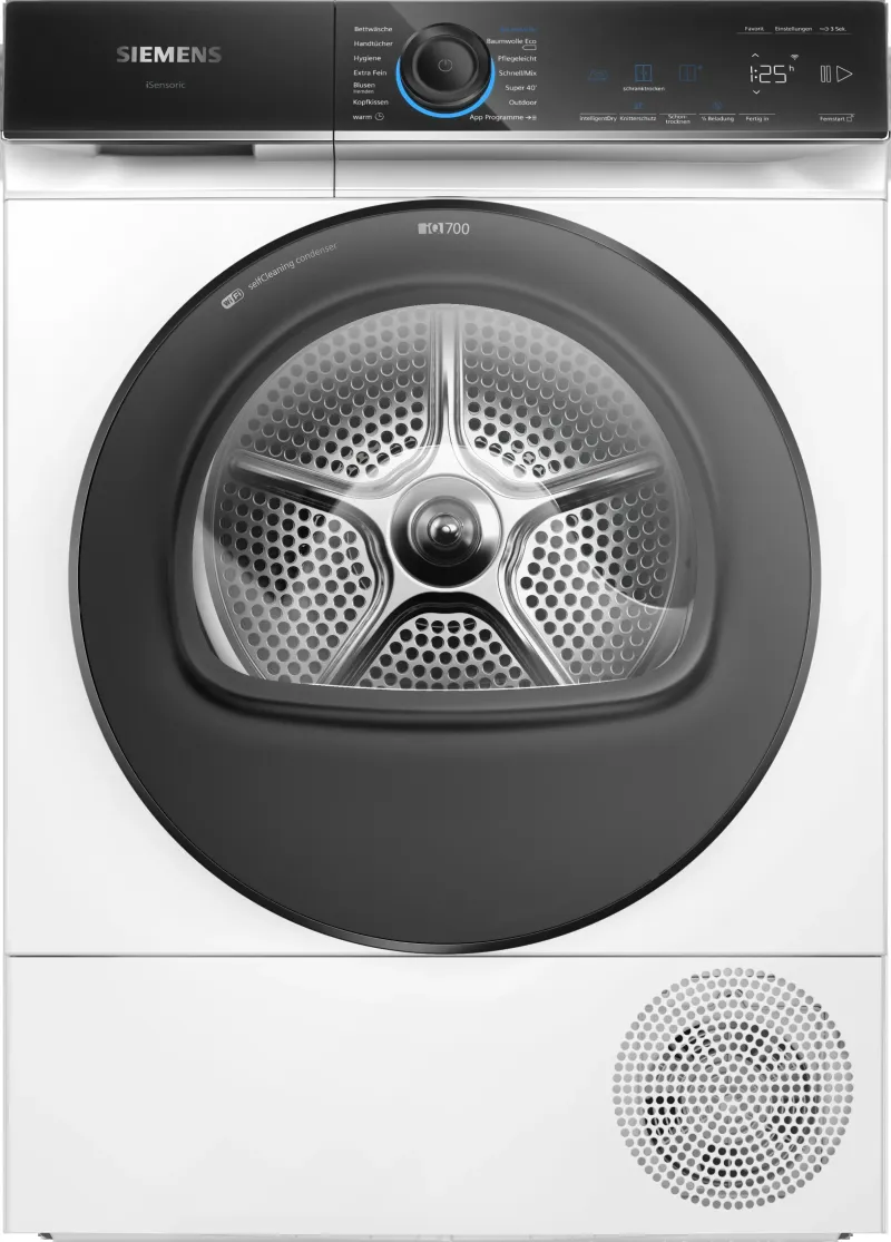 Siemens iQ700 WQ35B2B30 tumble dryer — view 1