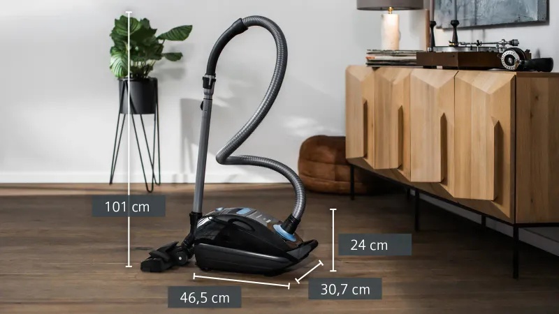 Siemens Q5.0 extreme silencePower VSQ5X500 vacuum cleaner — view 3