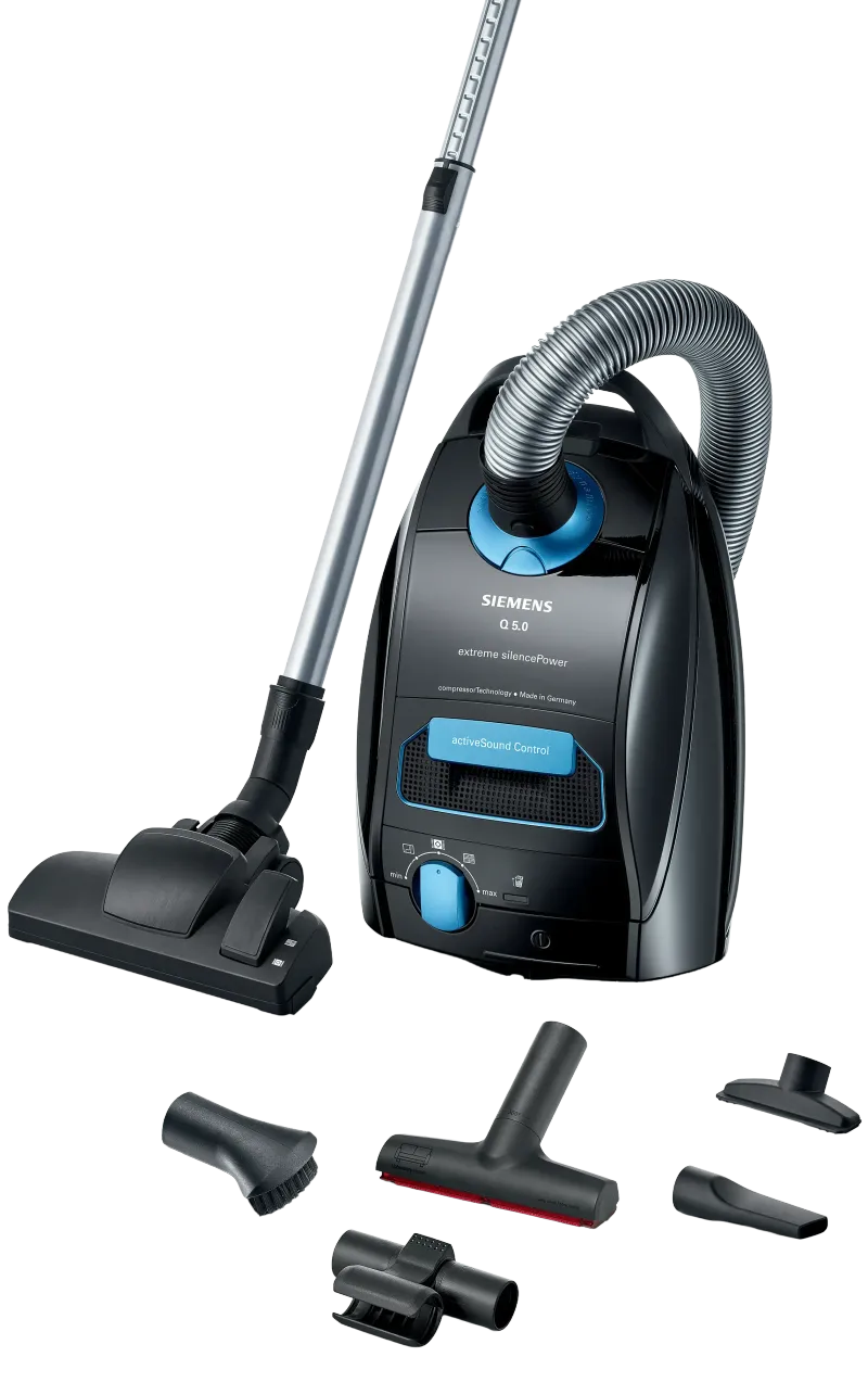 Siemens Q5.0 extreme silencePower VSQ5X500 vacuum cleaner — view 1