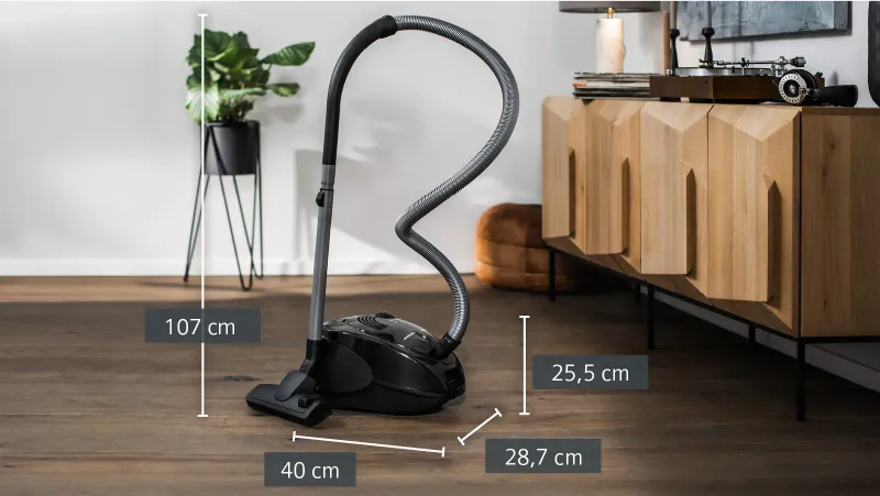 Siemens synchropower VS06A212 vacuum cleaner — view 3